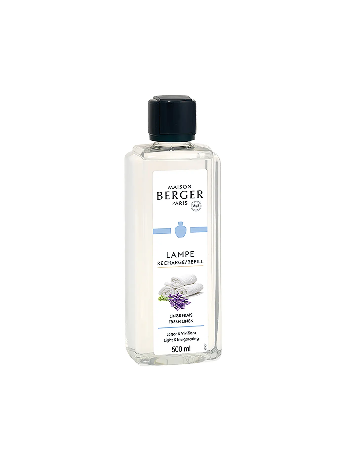 MAISON BERGER PARIS | Frische Wäsche - Fresh Linen Lampe Berger Duft 500ml | 